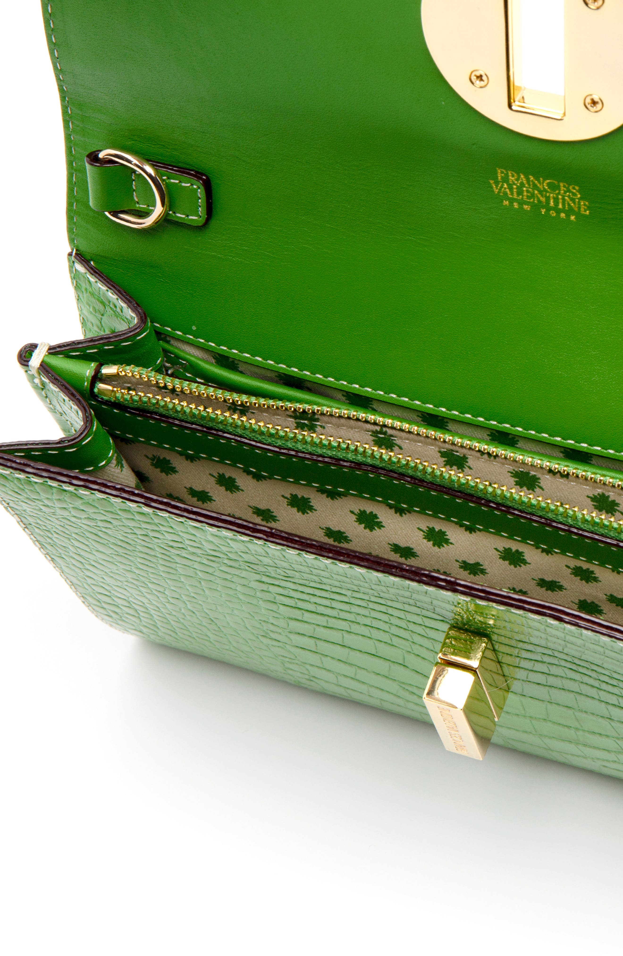 Frances Valentine Kelly Leather Crossbody Bag, Alternate, color, 