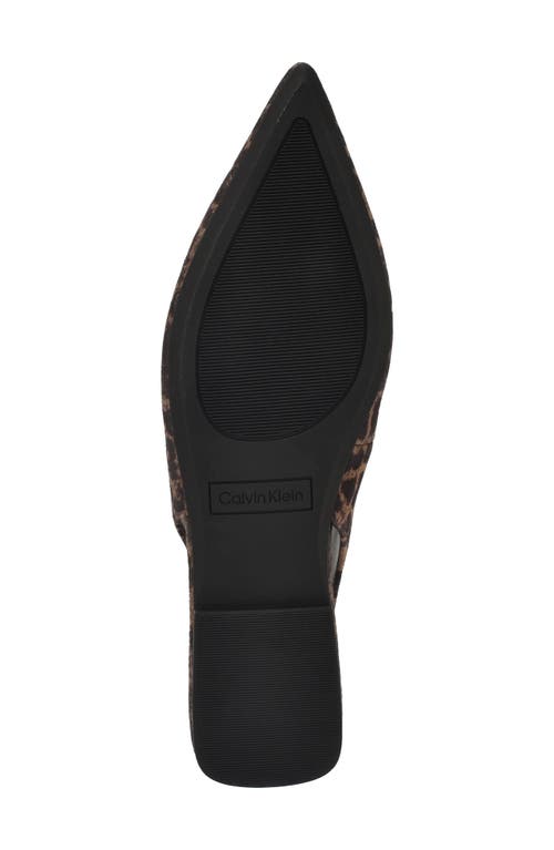Calvin Klein Galiana Slingback Pointed Toe Flat