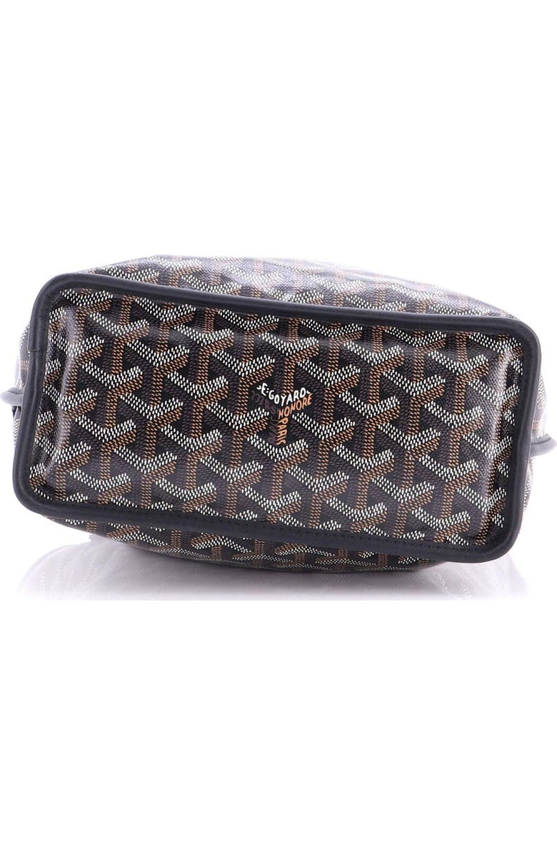 Pre-Owned Goyard Anjou Reversible Tote Coated Canvas Mini, Alternate, color, Blue