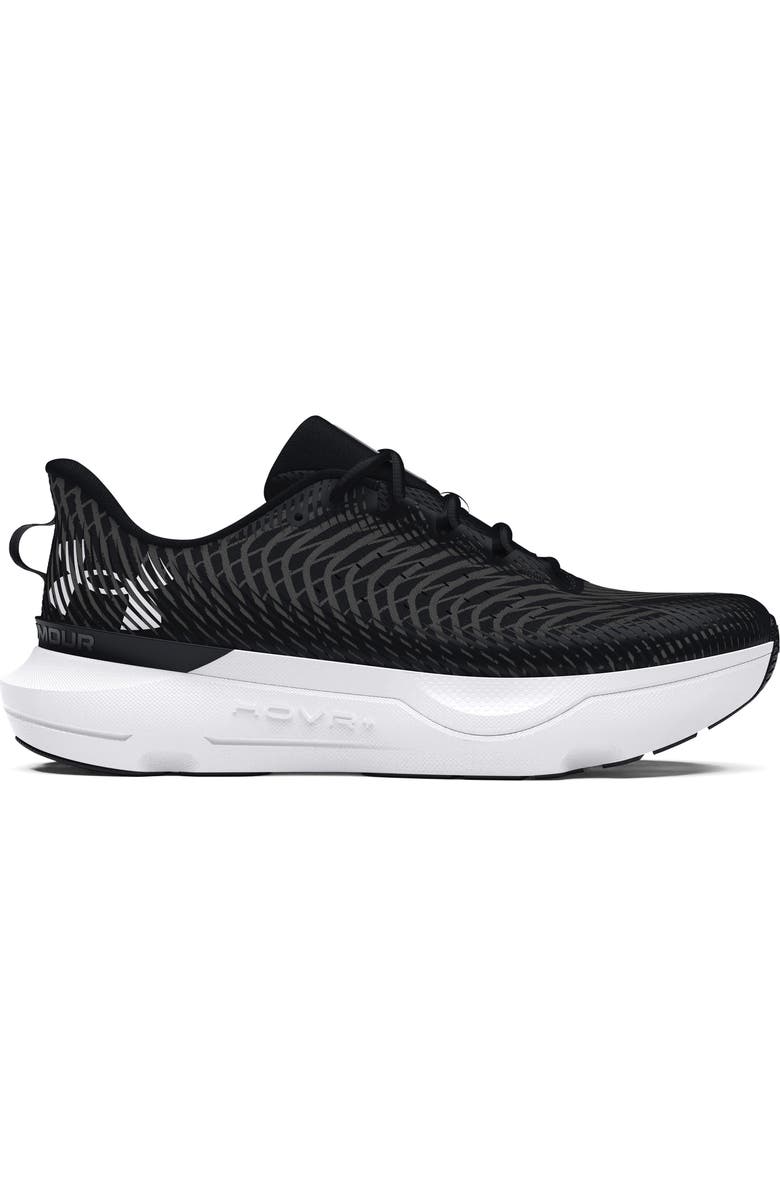 Under Armour Infinite Pro Sneaker, Alternate, color, Black/ White