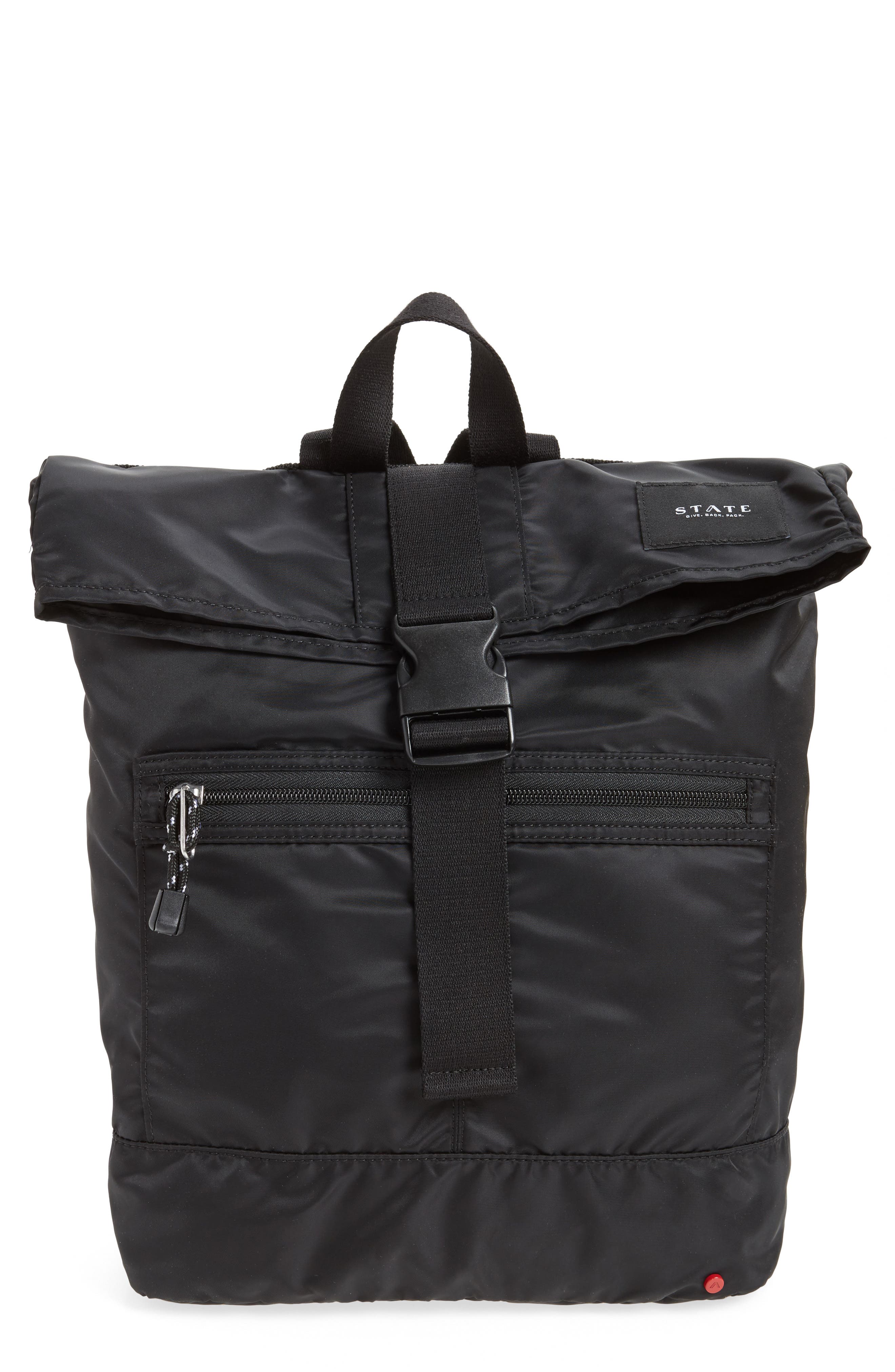 STATE Bags Bond Heights Packable Nylon Backpack (Women) | Nordstrom