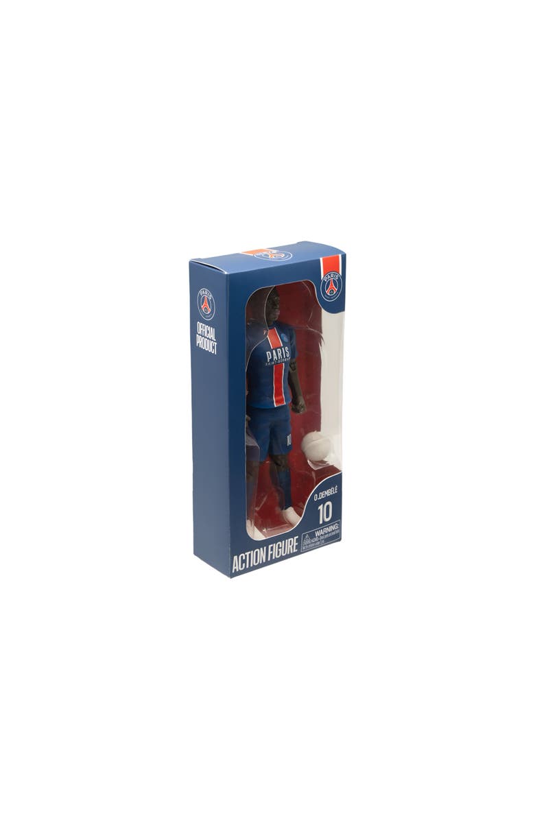 Banbo Toys Sockers Paris Saint-Germain Ousmane Dembele 8" Soccer Action Figure, Alternate, color, Blue