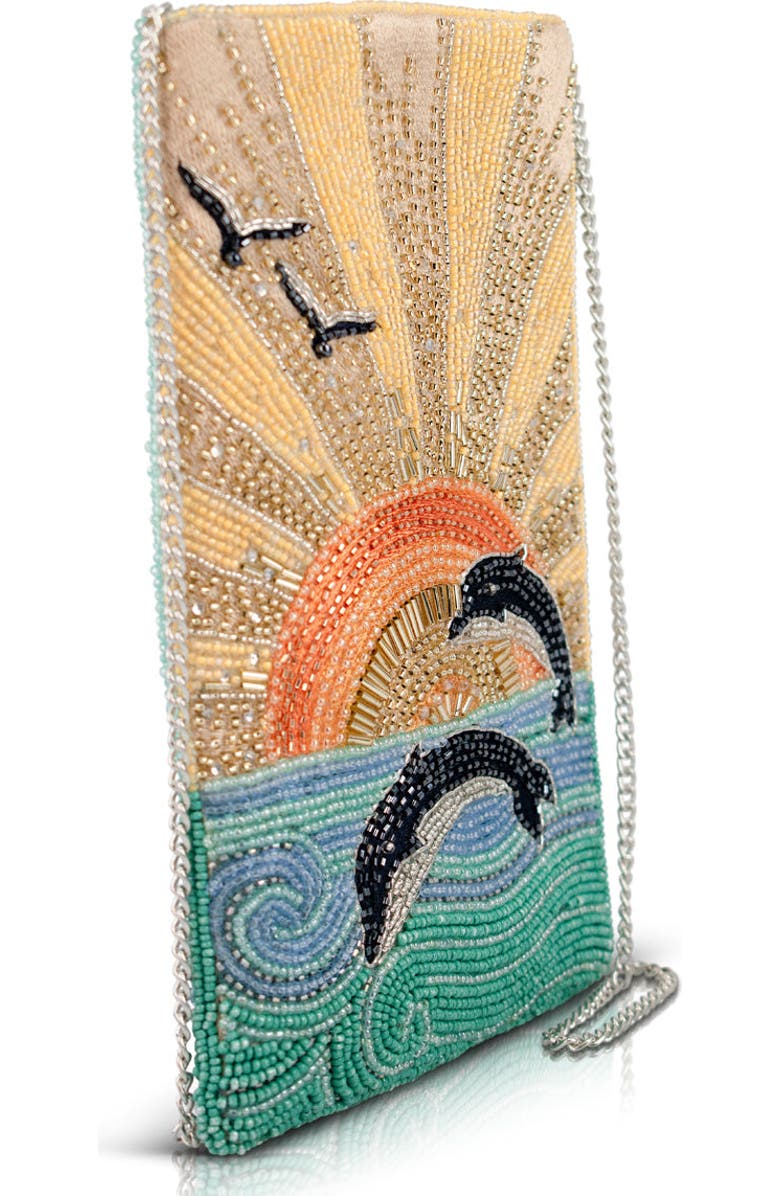 Mary Frances Accessories Flip for Joy Crossbody Phone Bag, Alternate, color, Blue