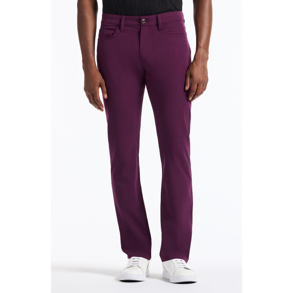 Robert Graham Grady Straight Leg Pants In Purple