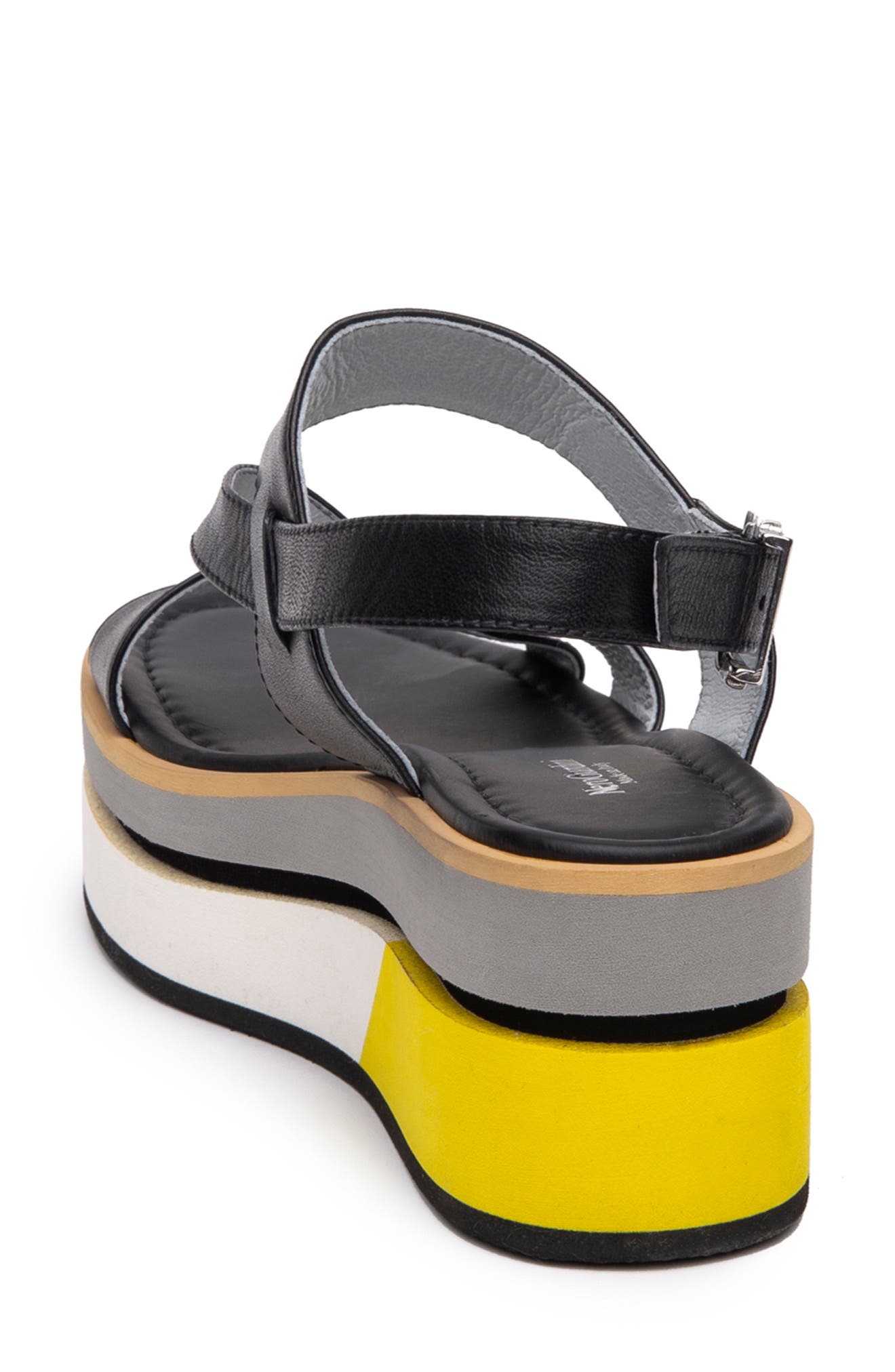 NeroGiardini Eva Platform Wedge Sandal, Alternate, color, 