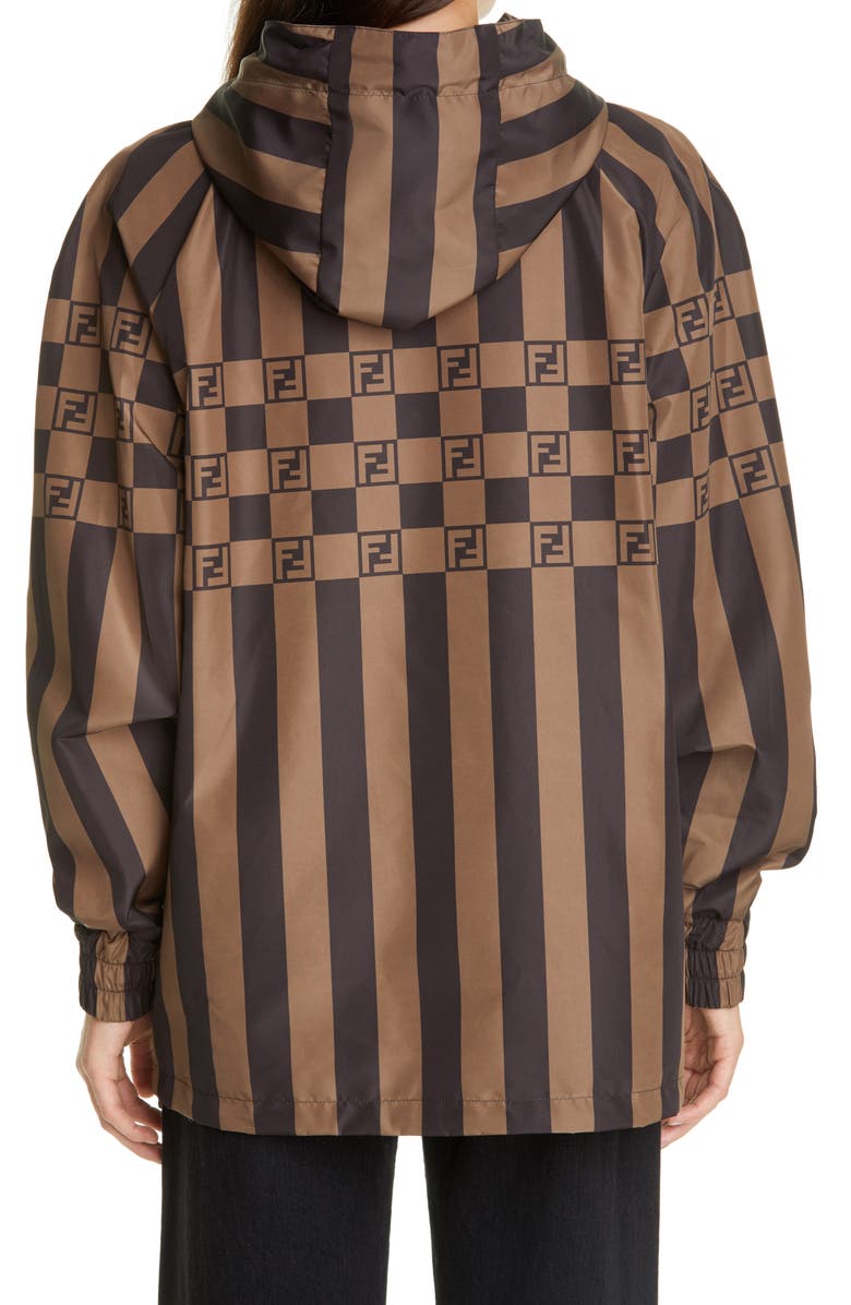 Fendi FF Logo Reversible Jacket, Alternate, color,