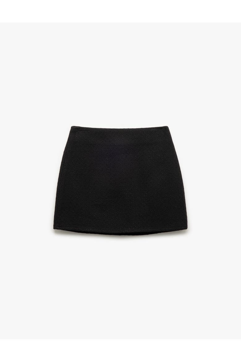Mini Skirt, Alternate, color, BLACK