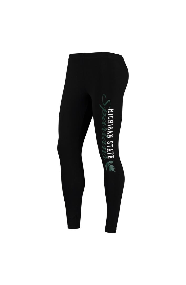 CONCEPTS SPORT Women's Concepts Sport White/Black Michigan State Spartans Tank Top and Leggings Sleep Set, Alternate, color, 