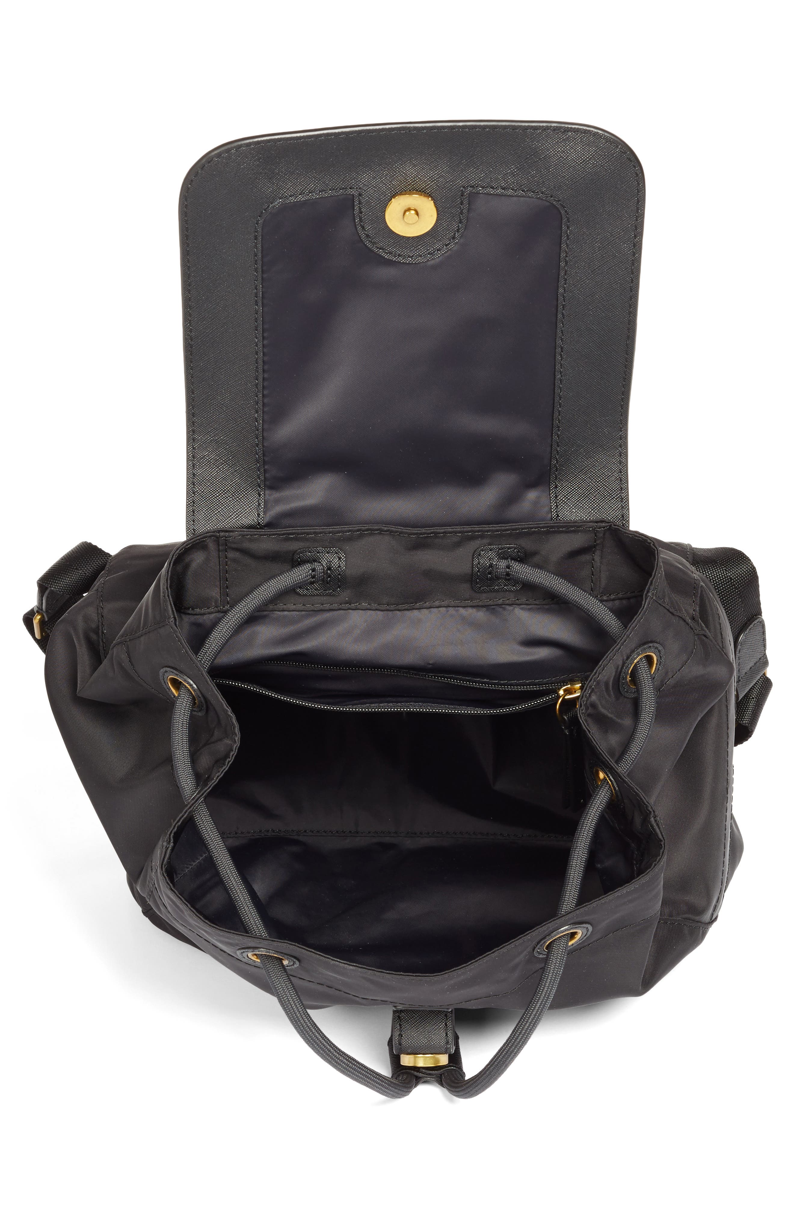 Tory Burch Small Scout Nylon Backpack, Alternate, color, 