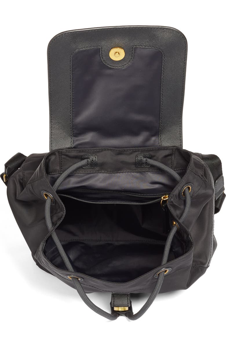 Tory Burch Small Scout Nylon Backpack, Alternate, color,
