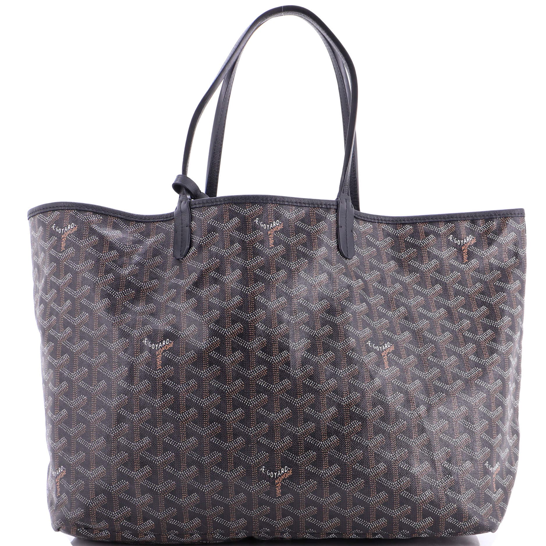 Pre-Owned Goyard Saint Louis Tote Coated Canvas PM, Main, color, 