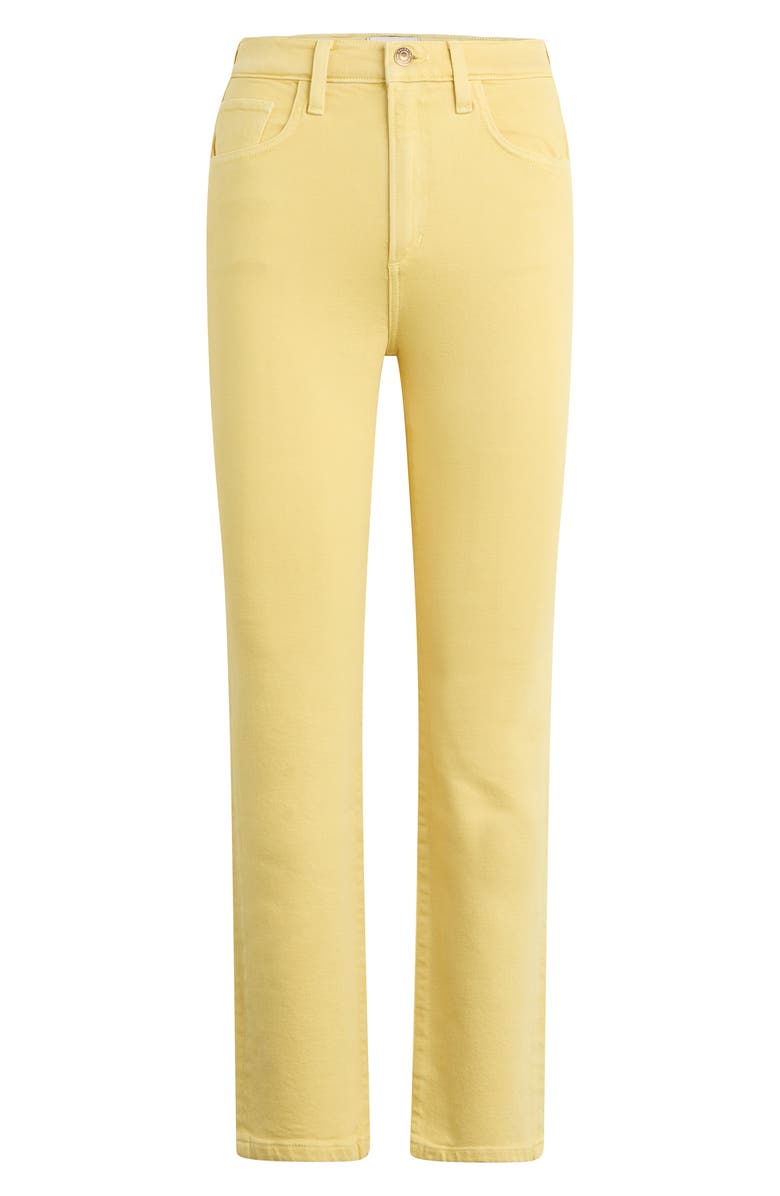 Favorite Daughter The Valentina Super High Waist Straight Leg Jeans, Main, color, Golden