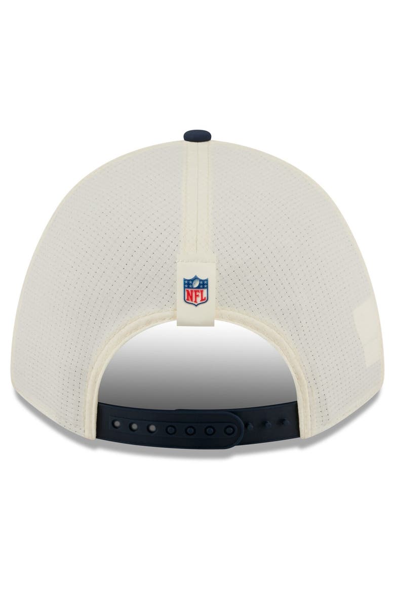 Men's New Era  Cream/Navy Dallas Cowboys 2026 NFL Training Camp 9FORTY Adjustable Hat, Alternate, color, Cream