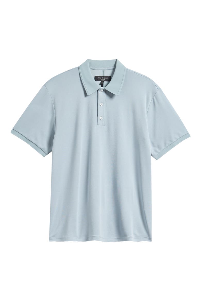 Slim Fit Tech Piqué Polo, Alternate, color, SEA