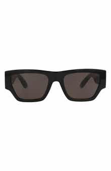 McQueen 55mm Square Sunglasses