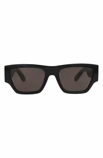 McQueen 55mm Square Sunglasses