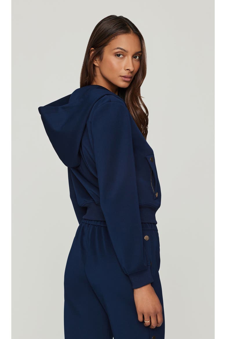 Zira Scuba Hoodie, Alternate, color, Blue