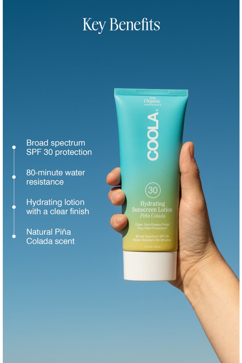 Suncare Classic Body Sunscreen Piña Colada SPF 30, Alternate, color, NO COLOR