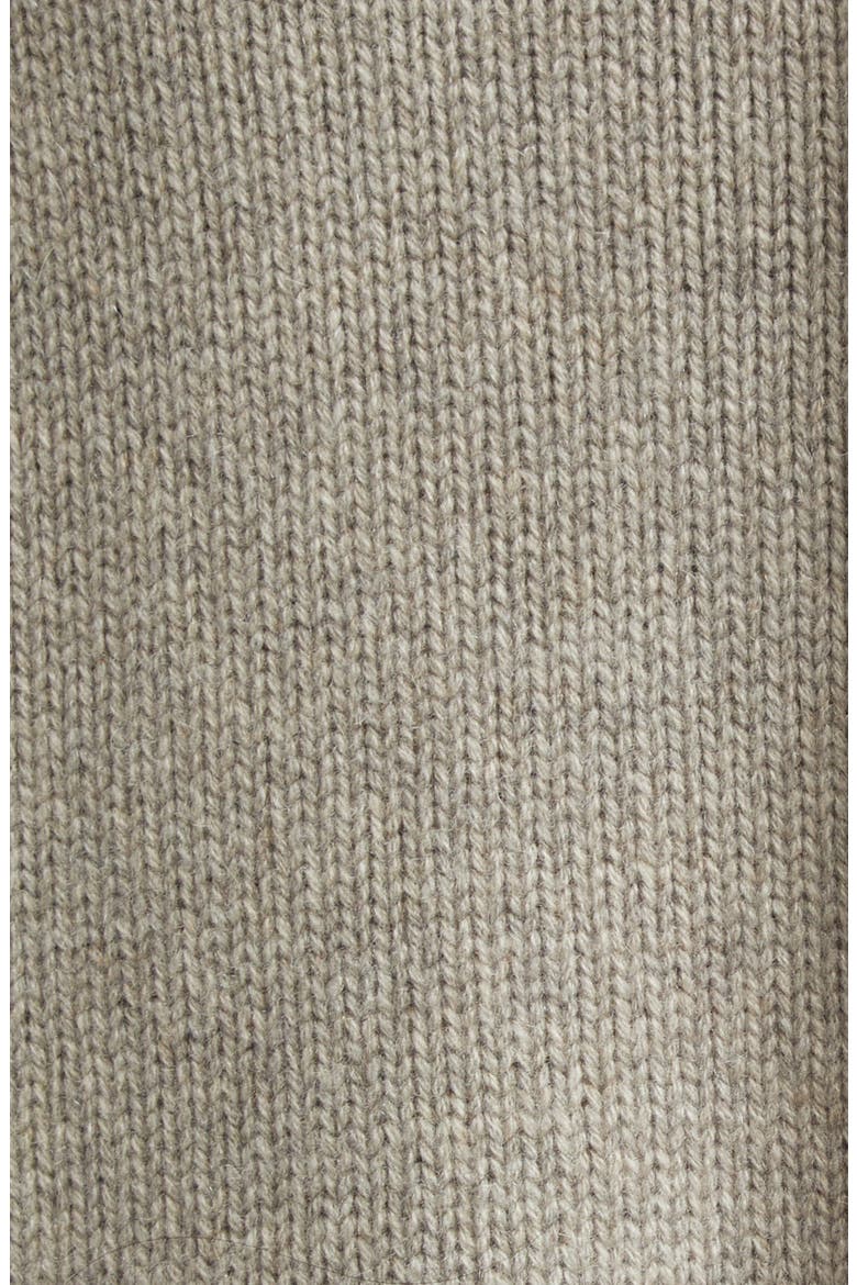 Pia Oversize Cashmere Crewneck Sweater, Alternate, color, STONE MELANGE