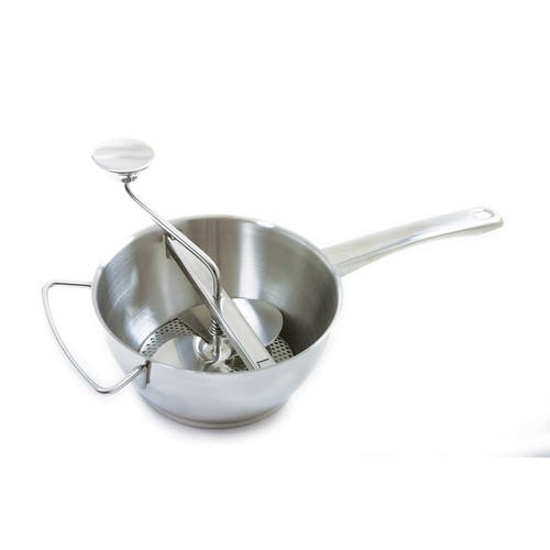 Norpro 2 Quart Multi Purpose Food Mill With 2 Discs, Stainless Steel In Metallic