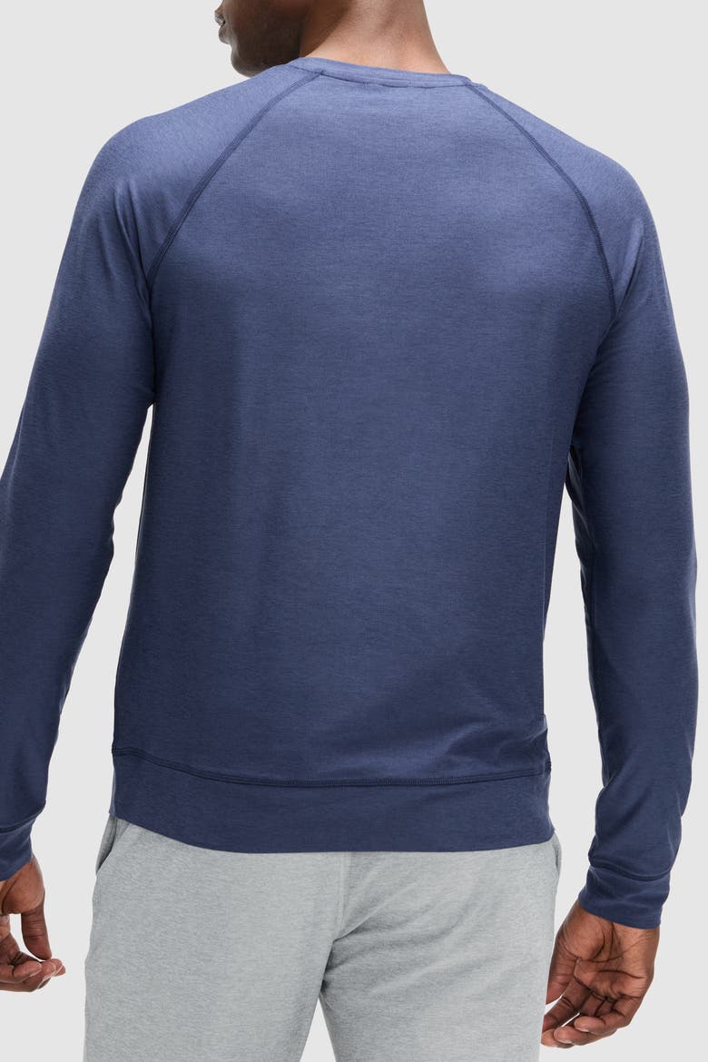 Men's Dreamblend Pullover Crewneck, Alternate, color, Navy Blue