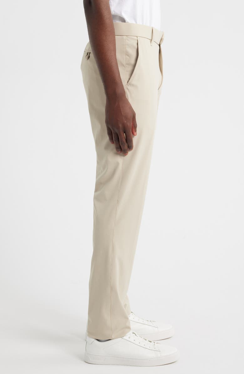 Scott Barber Sono Flat Front Stretch Chinos, Alternate, color, Khaki