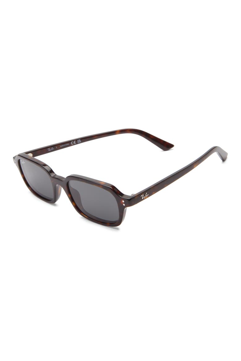 52mm Pillow Sunglasses, Alternate, color, HAVANA