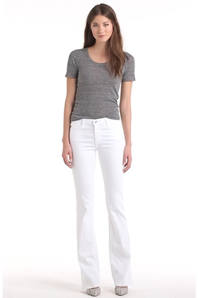 Angel Flare Pants, Alternate, color, WHITE
