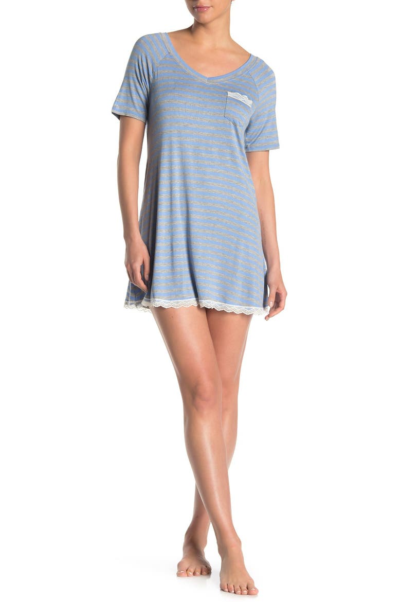 Intimates Nightshirt, Main, color, CASTAWAYSTRIPE