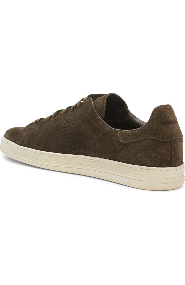 TOM FORD Warwick Low Top Sneaker, Alternate, color, 3Ew13 Military/ Cream