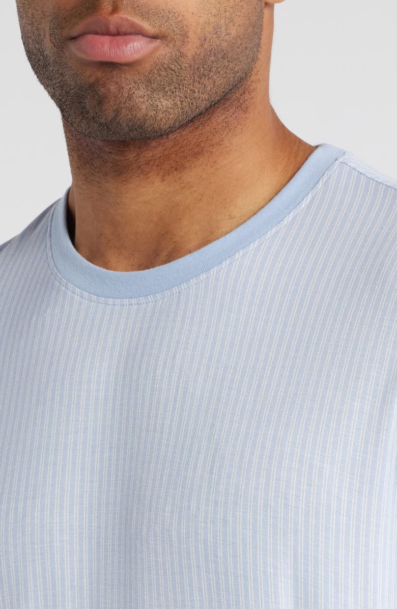 Daniel Buchler Pinstripe Pajama T-Shirt, Alternate, color,