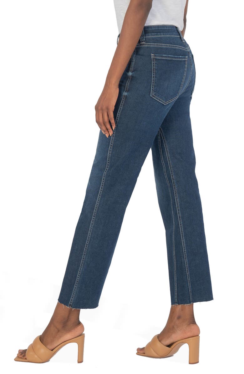 SWAT FAME KUT from the Kloth Kelsey Fab Ab Ankle Flare Jeans, Alternate, color,