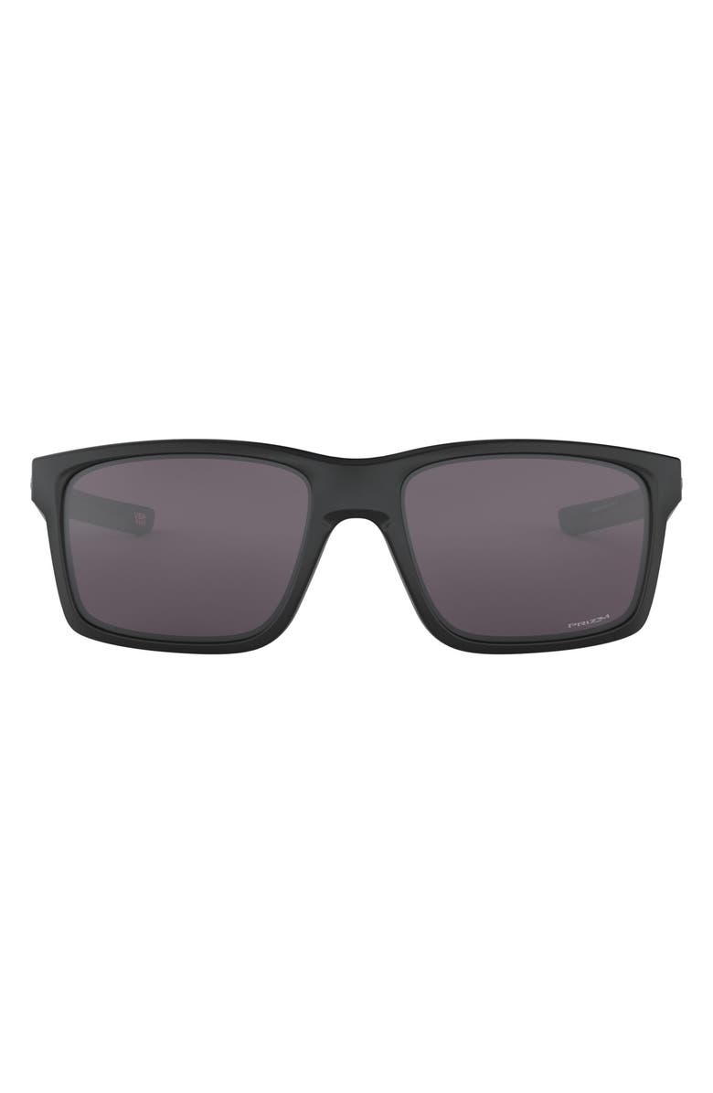 Oakley Mainlink<sup>™</sup> XL 61mm Prizm<sup>™</sup> Square Sunglasses, Main, color, Matte Black