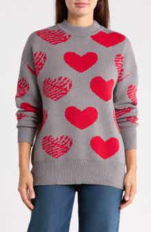 Heart Intarsia Sweater