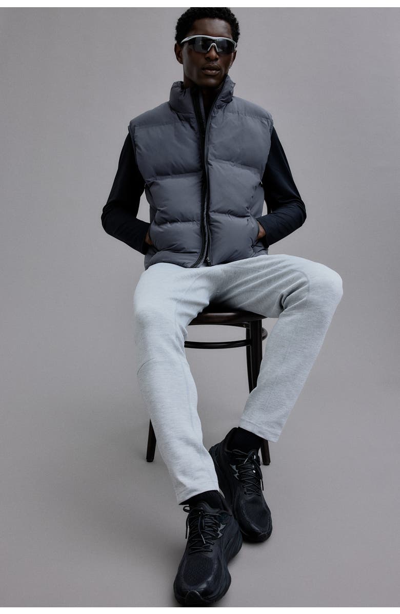 H&M Slim-fit sports joggers with drymove, Alternate, color, Light Gray Melange