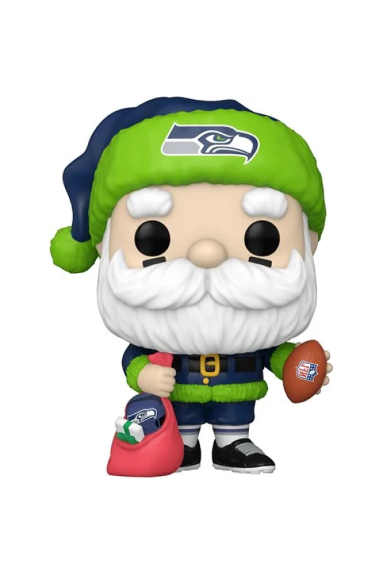 Santa Claus (Seattle Seahawks) NFL Holiday Funko Pop!, Main, color, Multi-Color