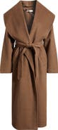 HOUSE OF CB Cocoon Wool Blend Shawl Collar Coat