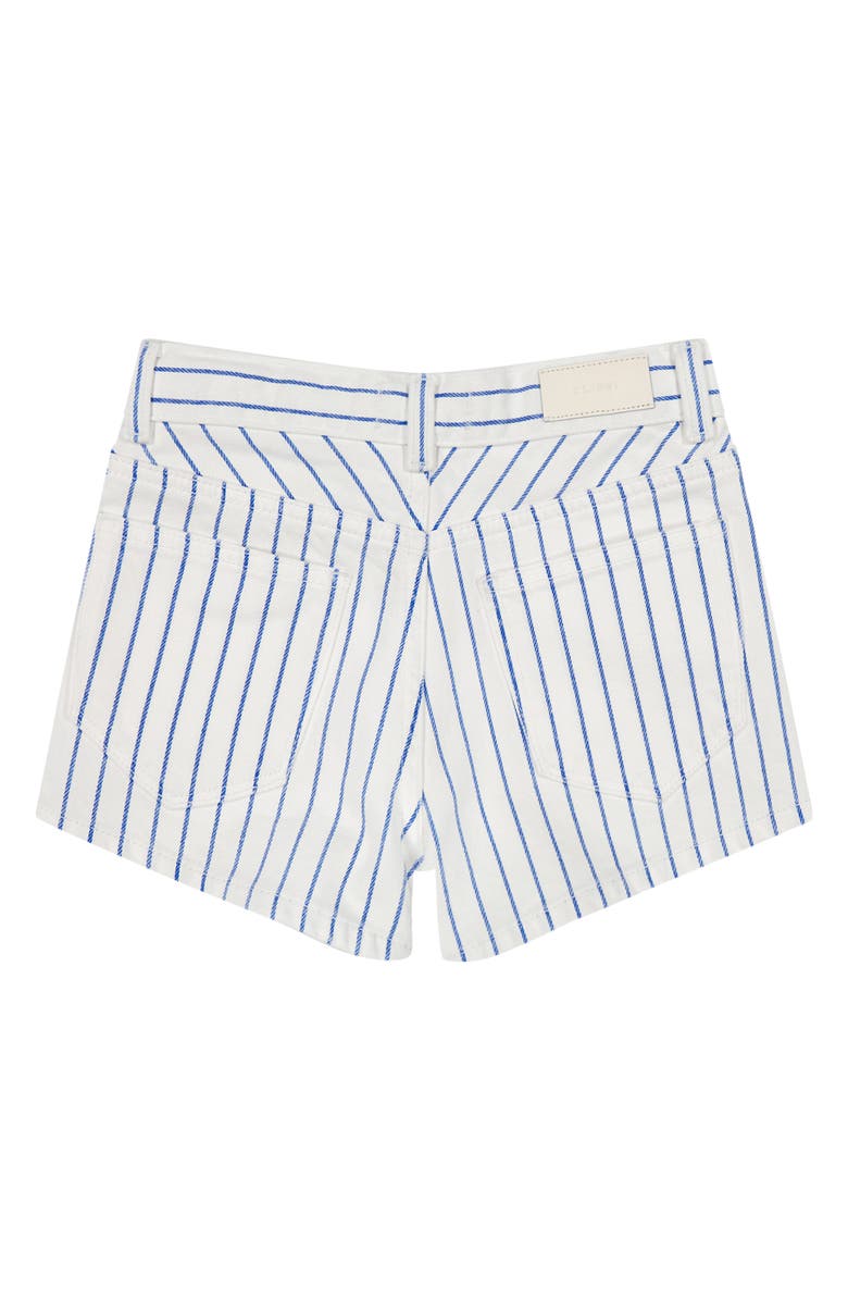 DL1961 Kids' Lucy Stripe Denim Shorts, Alternate, color, 