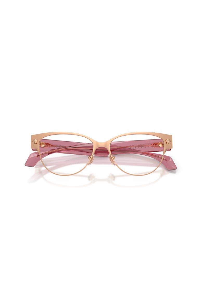 53mm Cat Eye optical glasses, Alternate, color, Pink