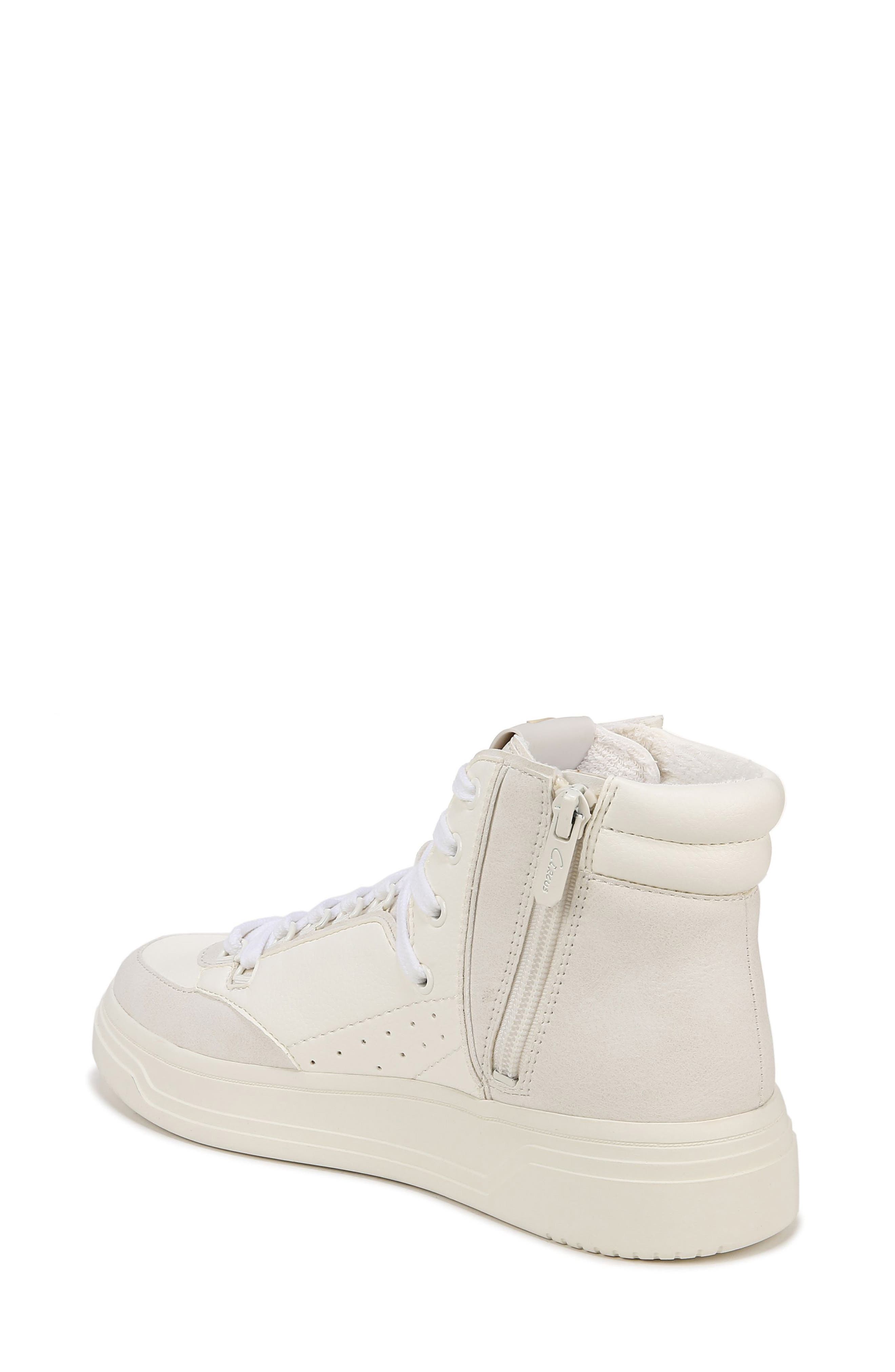 Circus NY by Sam Edelman Irving High Top Platform Sneaker, Alternate, color, White/ Off White