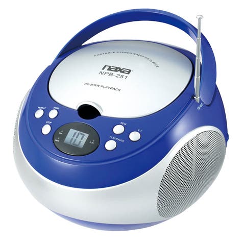 Portable CD Player with AM/FM Stereo Radio