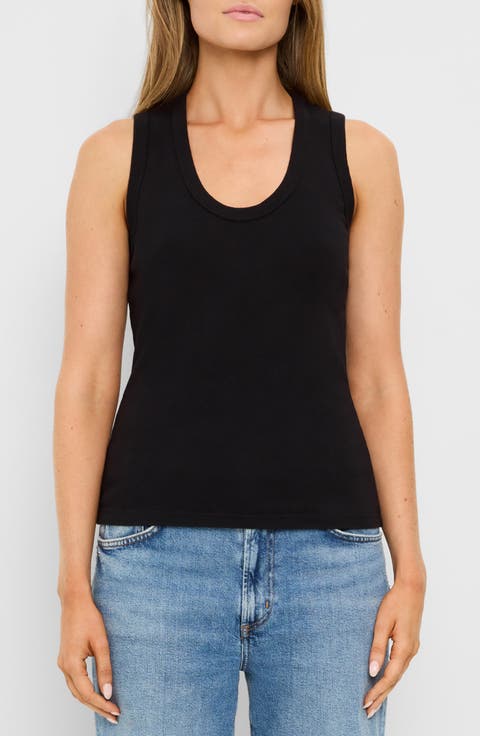Brynn Scoop Neck Muscle Tank
