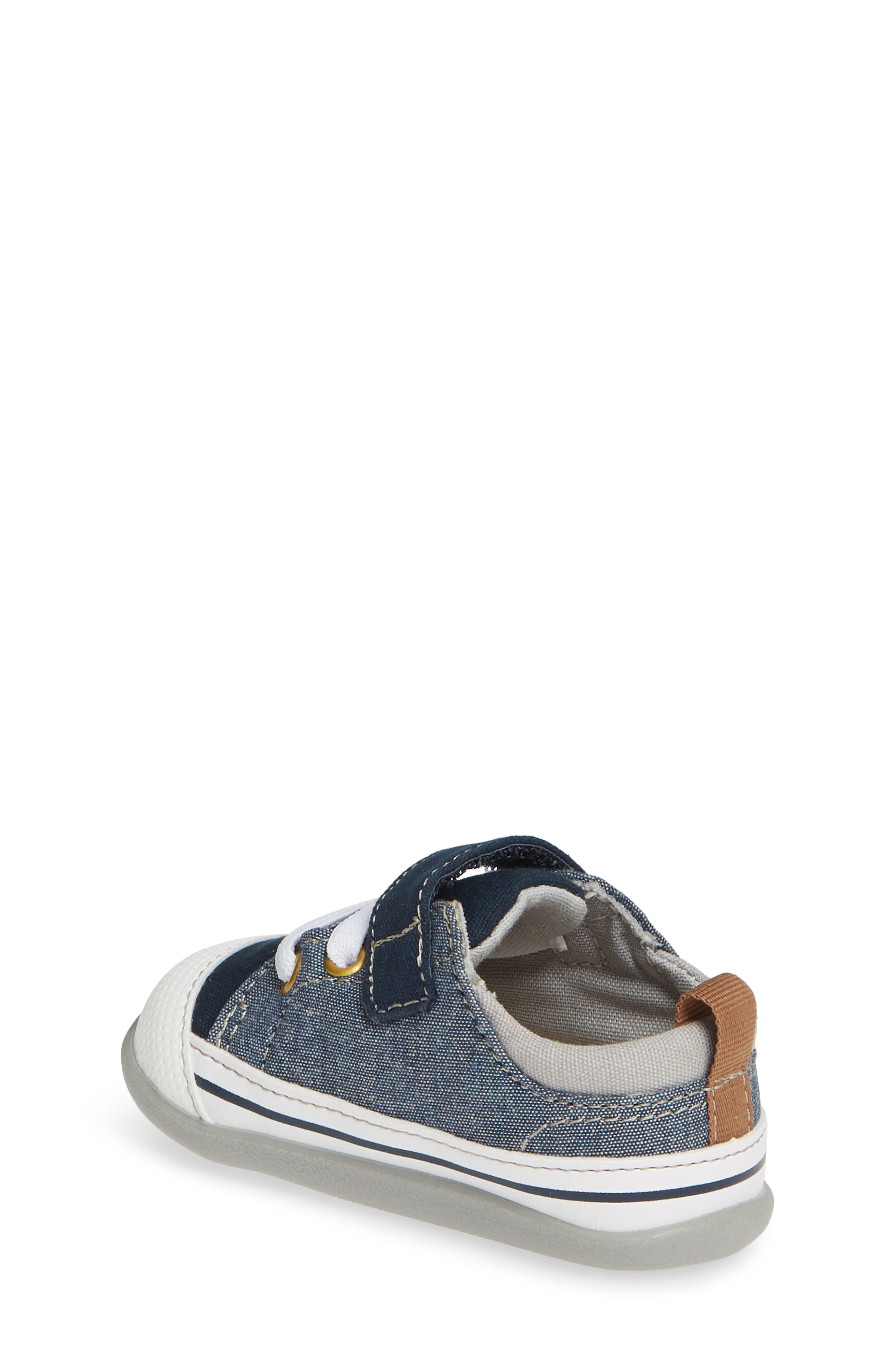 Stevie II Sneaker, Alternate, color, BLUE DENIM