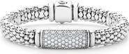 LAGOS Signature Caviar Pavé Diamond Rope Bracelet
