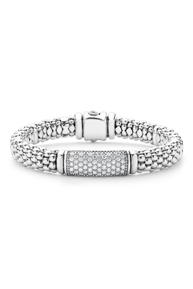 Signature Caviar Pavé Diamond Rope Bracelet video