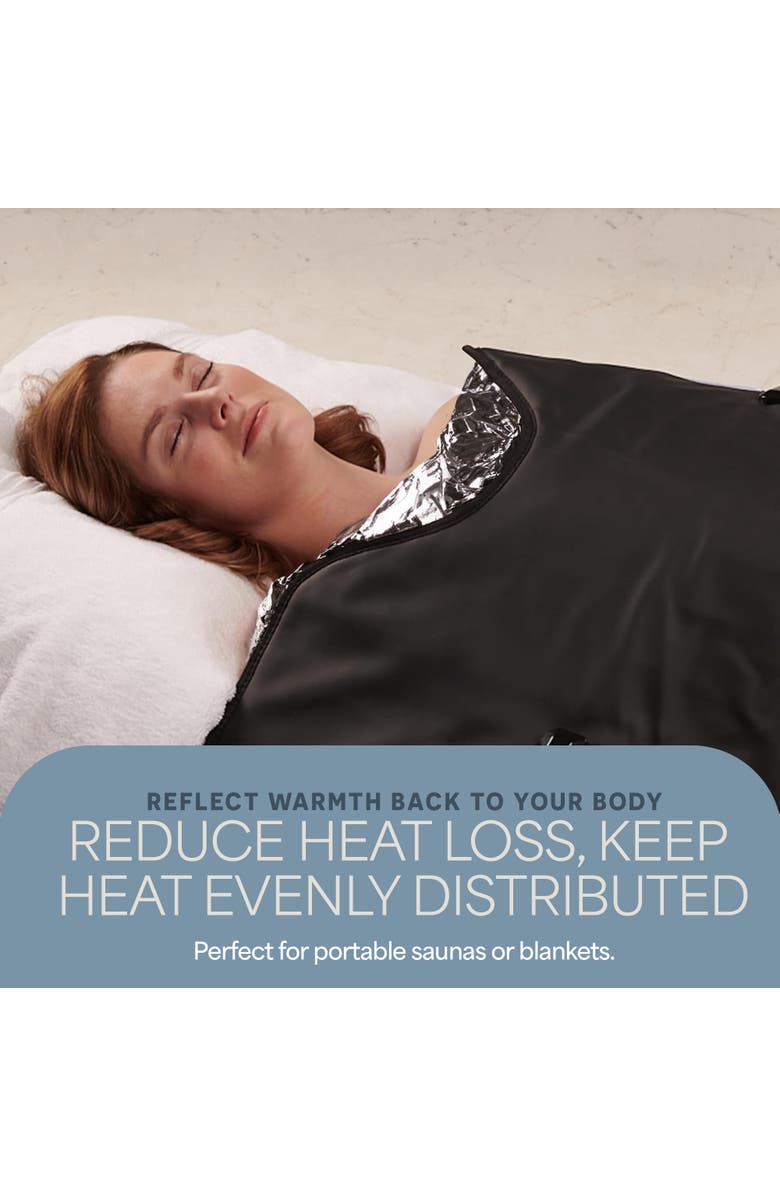 Lifepro Sauna Wrap Foil Blanket 10x, x25, 50x Disposable Thermal Wrap for Infrared Sauna, Alternate, color, 10 Pcs