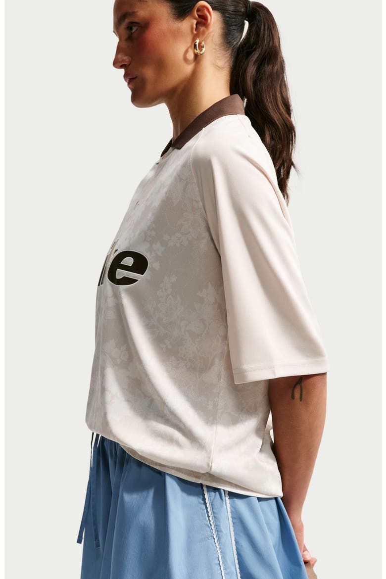 Sportswear Scallop Trim Poplin Skirt, Alternate, color, 486 WORKBL/SAIL