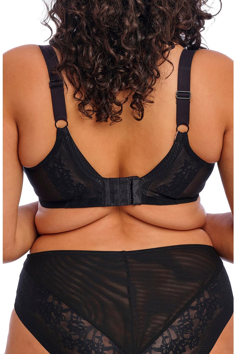 Nerina Underwire Plunge Bra, Alternate, color, BLACK