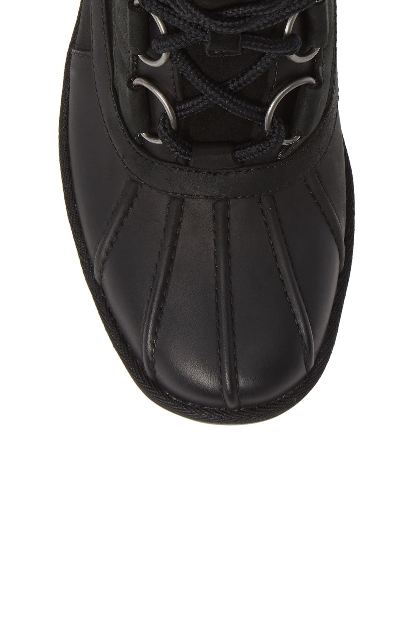 UGG<sup>®</sup> Heather Waterproof Lace-Up Bootie, Alternate, color, 