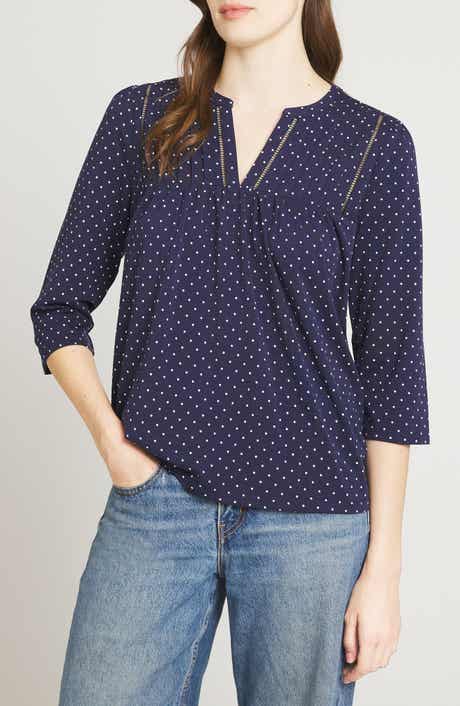 Pintuck Knit Top